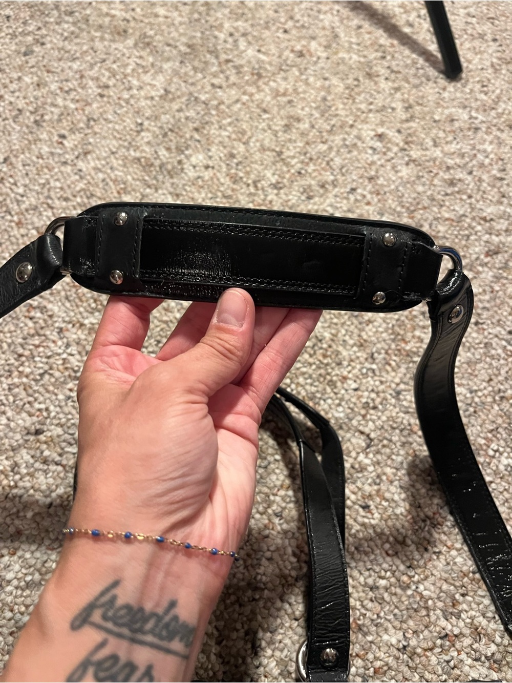 Coach Black Ashley Signature Tote Bag with Removable Strap - Picture 7 of 15